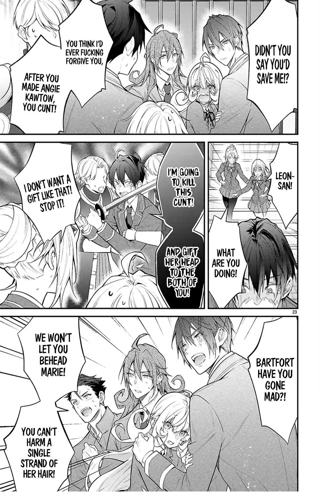 The World of Otome Games is Tough For Mobs Chapter 65 - page 23