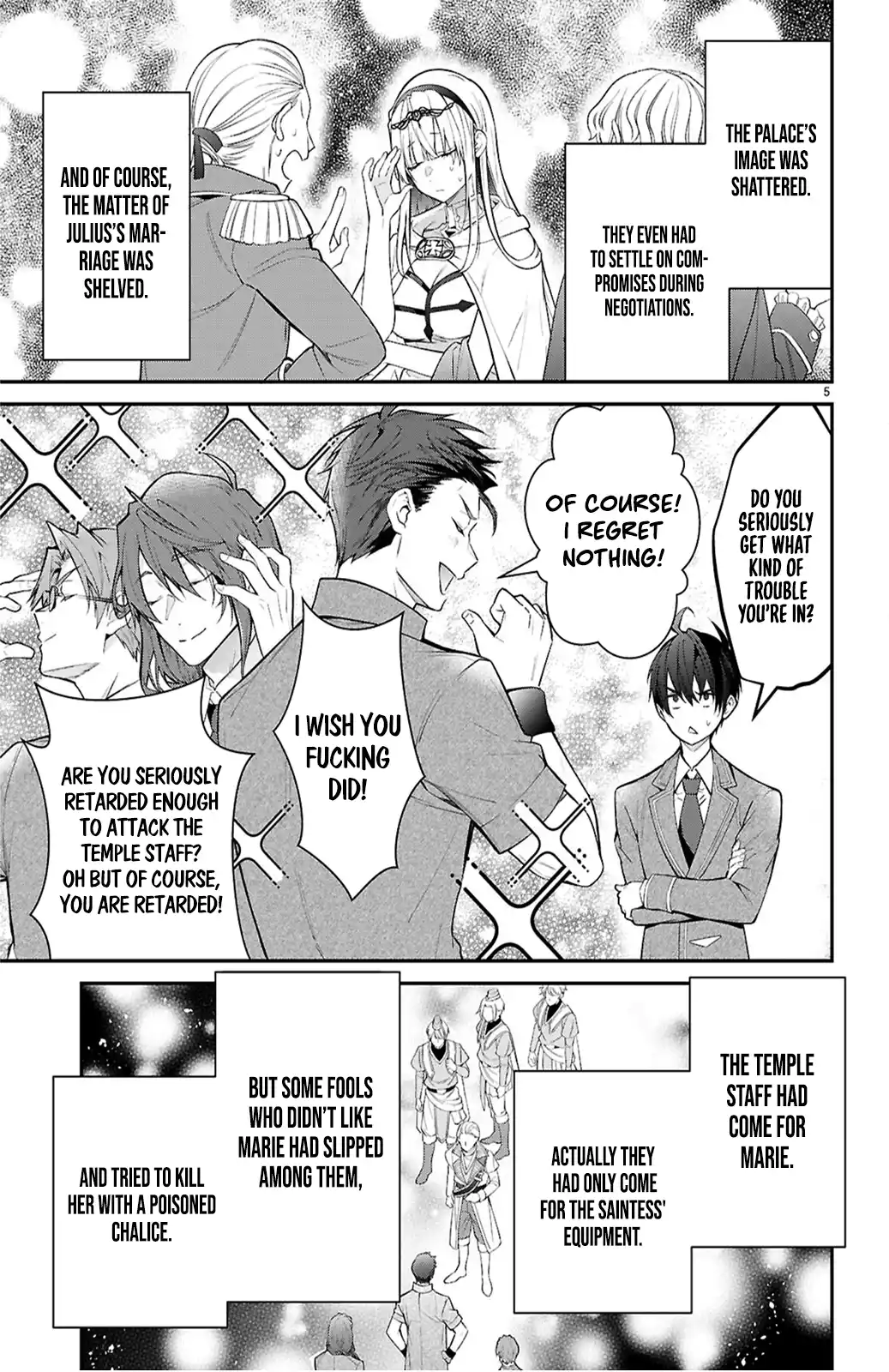 The World of Otome Games is Tough For Mobs Chapter 65 - page 5