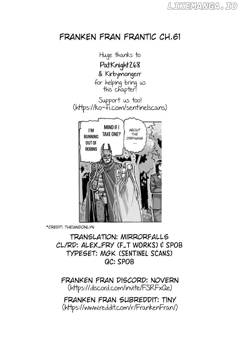 Franken Fran Frantic Chapter 61 - page 25