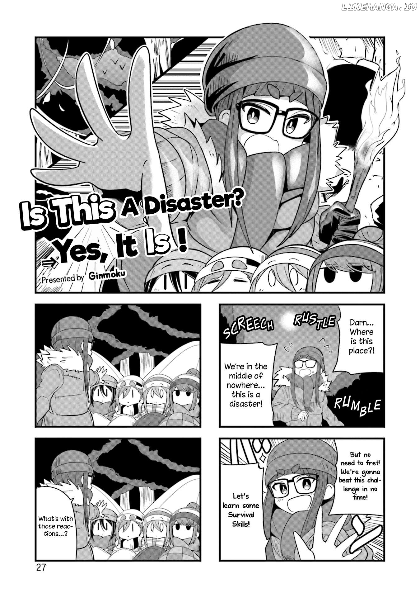 Yuru Camp △ Anthology Comic Chapter 19 - page 1