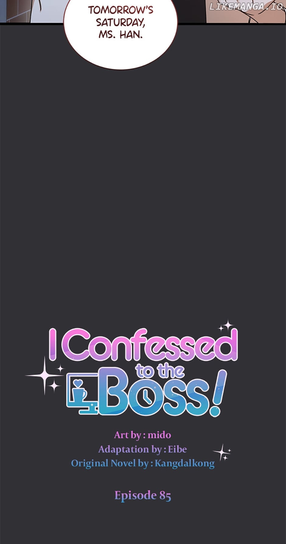 I Confessed to the Boss! Chapter 85 - page 47