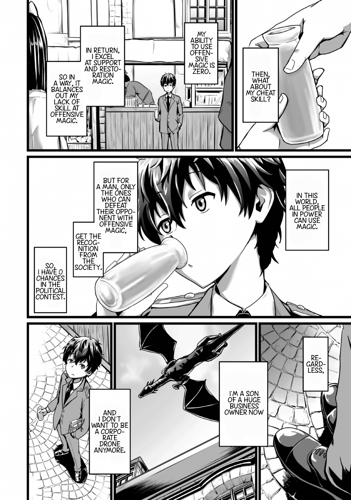 Isekai De Uwamae Hanete Ikiteiku ~Saisei Mahotsukai No Yuru Fuwa Jinzai Haken Seikatsu~ chapter 1 - page 6