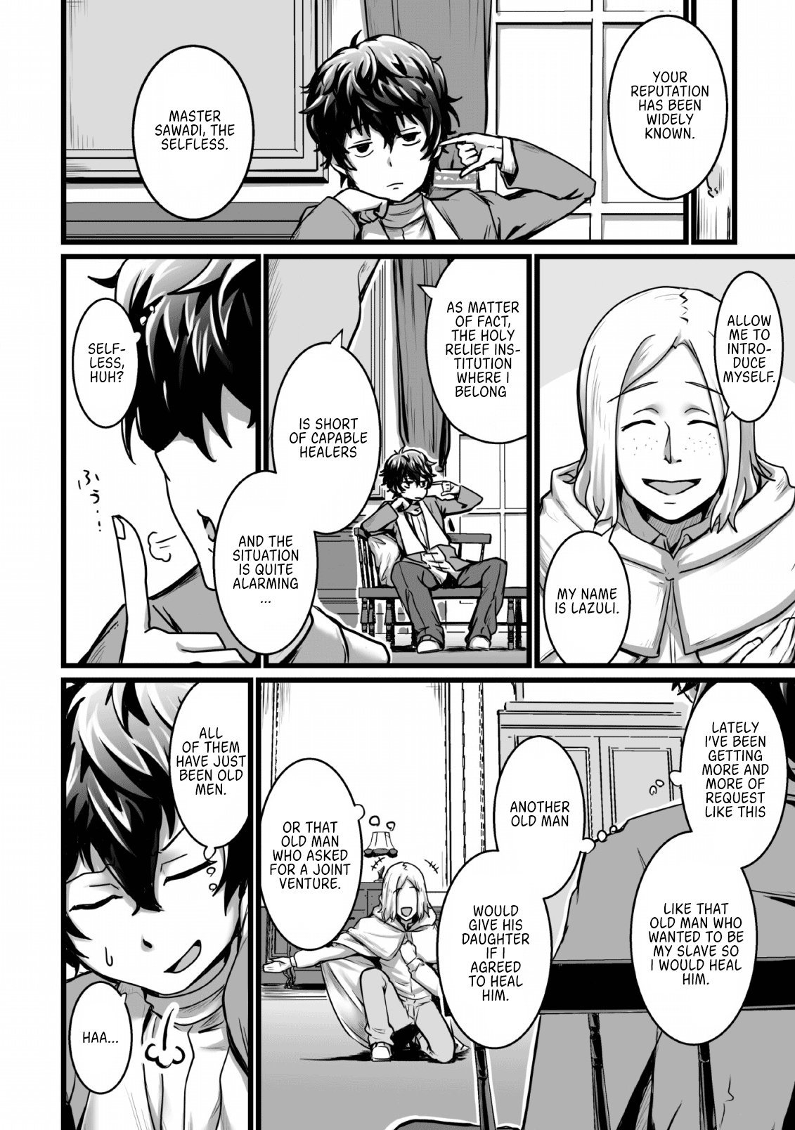 Isekai De Uwamae Hanete Ikiteiku ~Saisei Mahotsukai No Yuru Fuwa Jinzai Haken Seikatsu~ chapter 2 - page 8