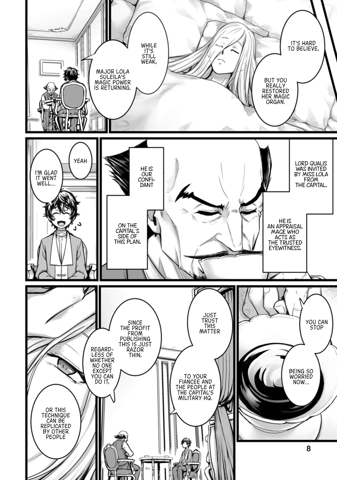 Isekai De Uwamae Hanete Ikiteiku ~Saisei Mahotsukai No Yuru Fuwa Jinzai Haken Seikatsu~ chapter 6 - page 6