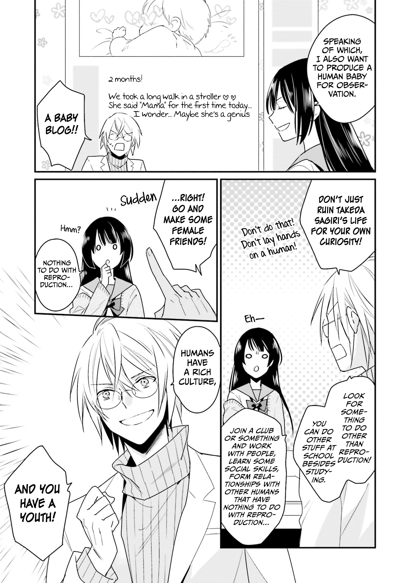 Kaguya-San Ha Hansei Shinasai chapter 4 - page 8