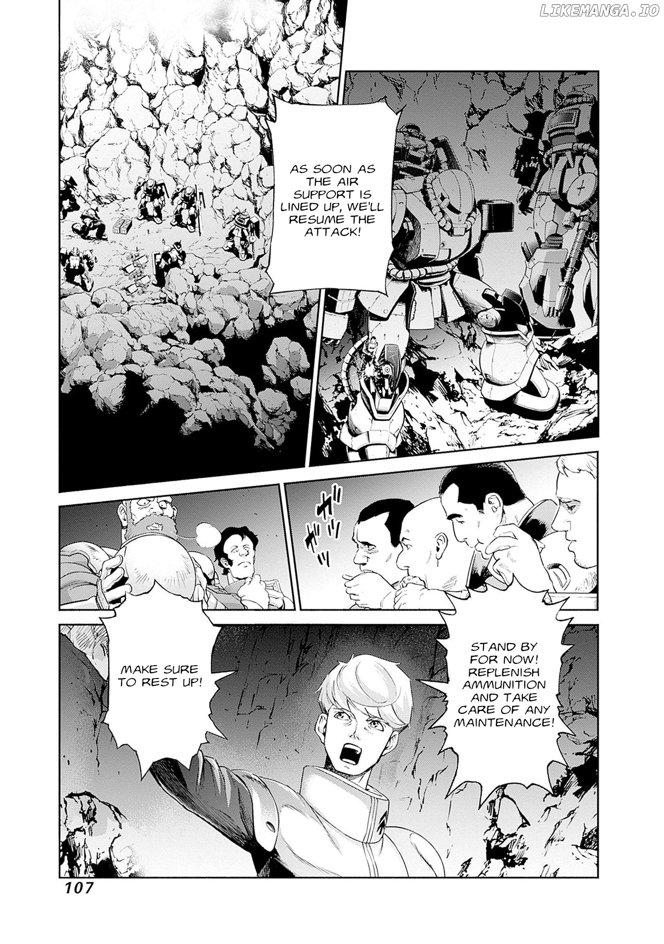 Mobile Suit Gundam Rust Horizon chapter 6 - page 13