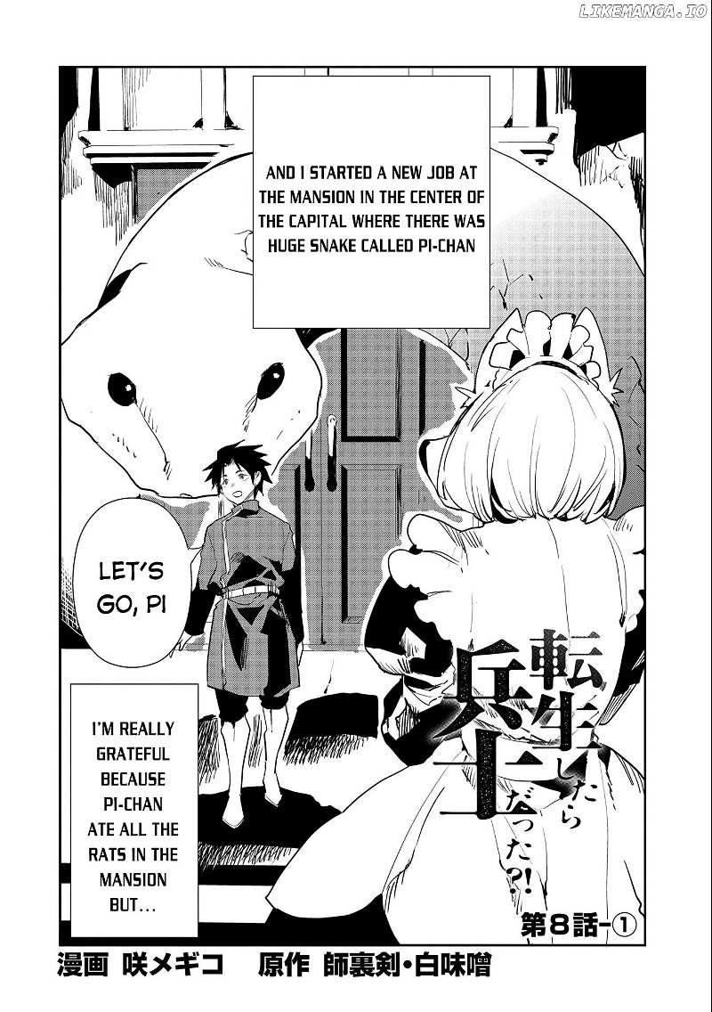 Tensei shitara Heishi Datta?!: Akai Shinigami to Yobareta Otoko chapter 8 - page 3