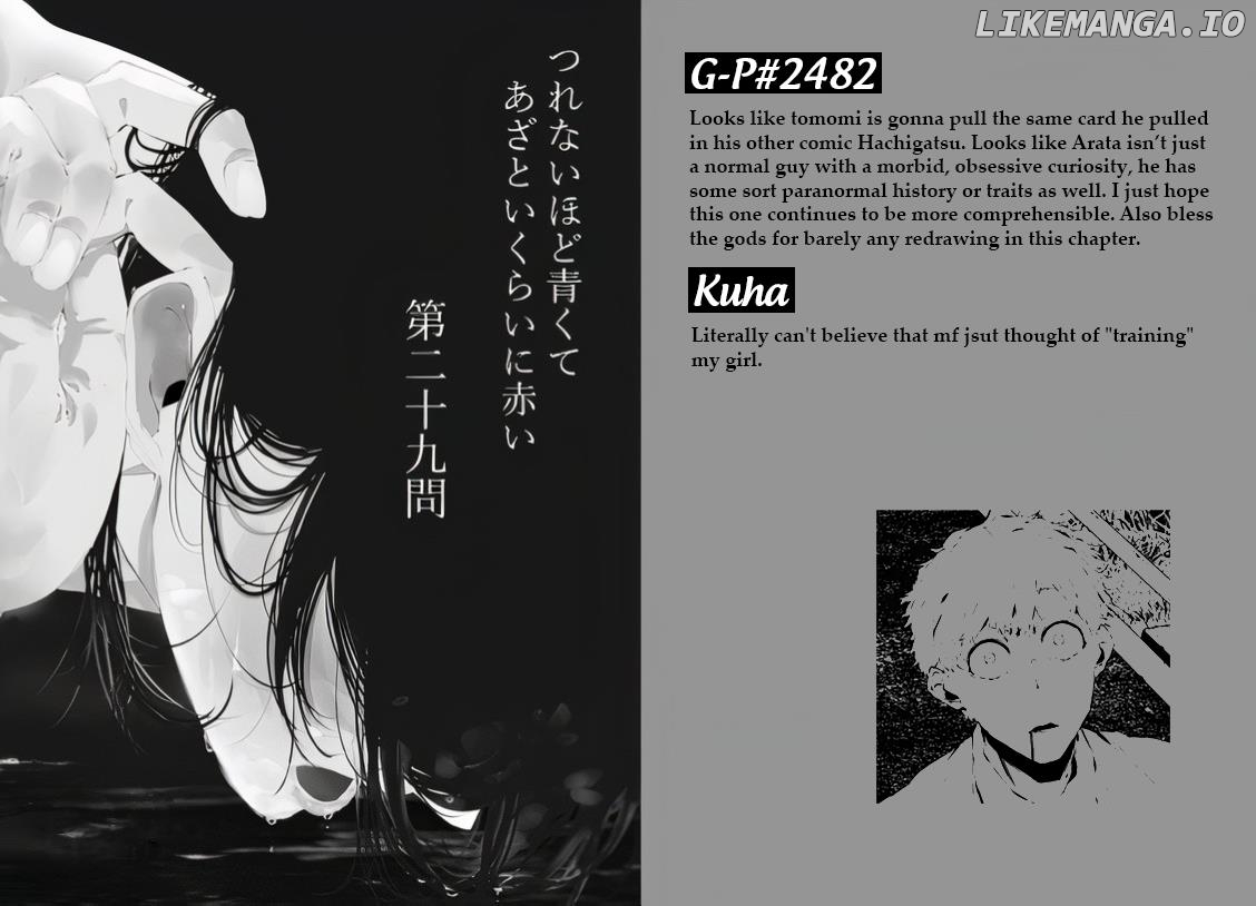 Tsurenai Hodo Aokute Azatoi Kurai ni Akai chapter 10 - page 21