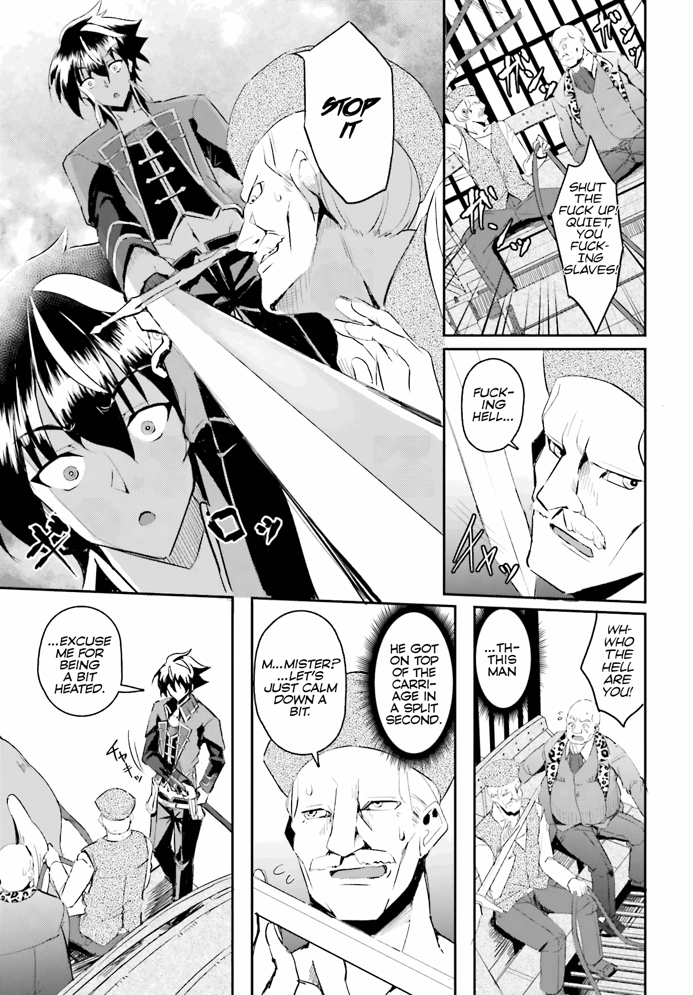 My childhood friend who I used to train swordsmanship with became a slave, so I, as an S-Rank adventurer decided to buy her and protect her. chapter 1 - page 10