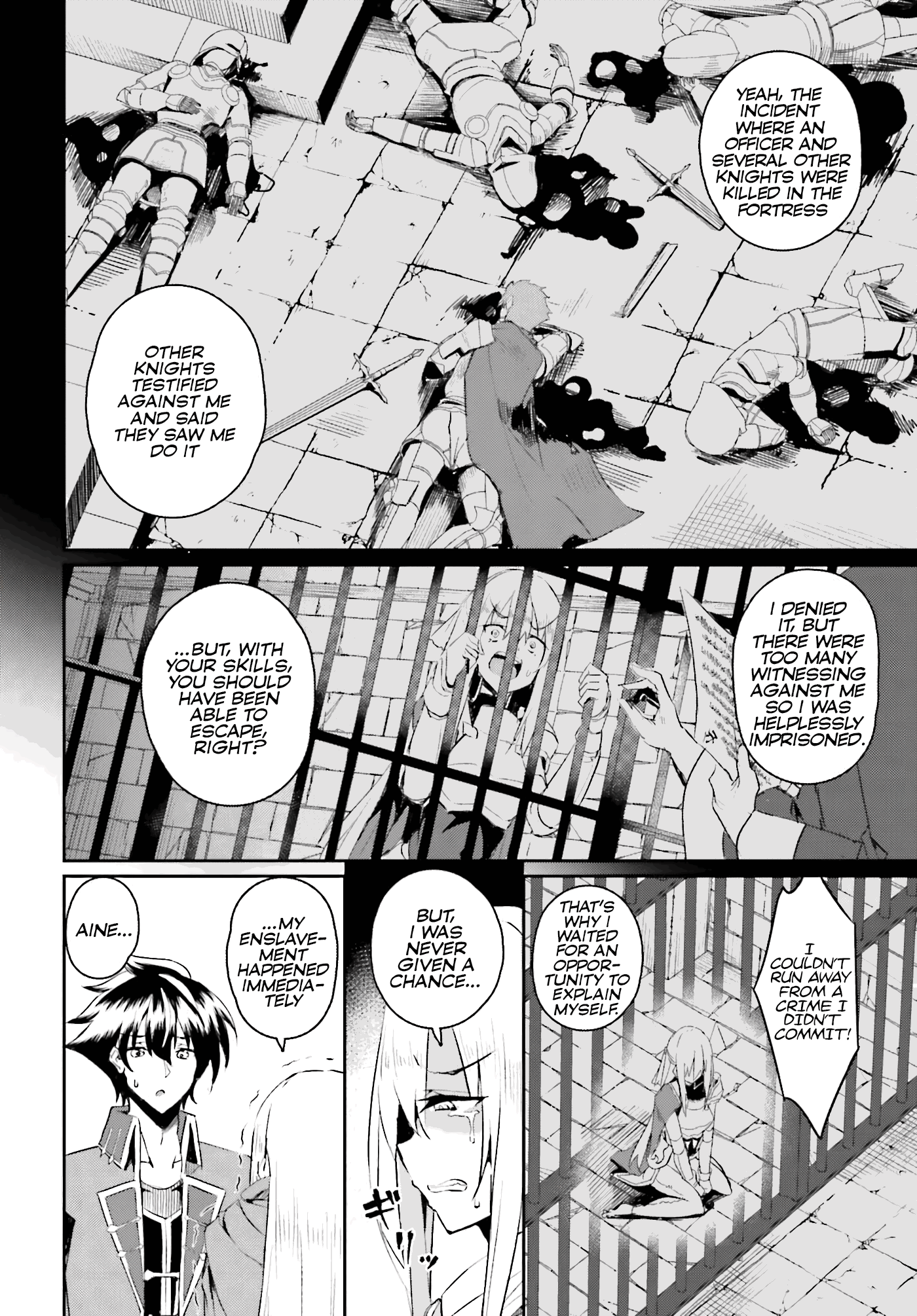 My childhood friend who I used to train swordsmanship with became a slave, so I, as an S-Rank adventurer decided to buy her and protect her. chapter 1 - page 17