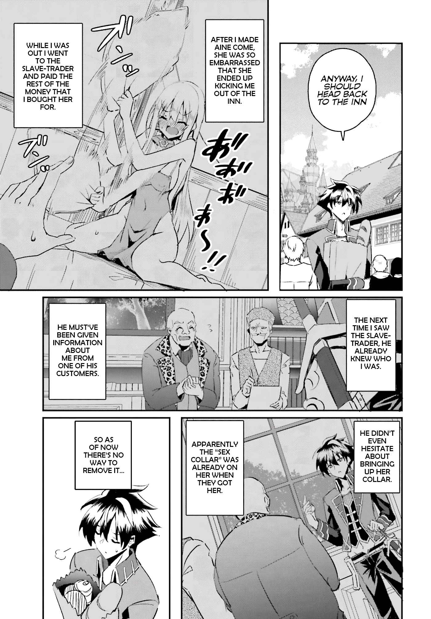 My childhood friend who I used to train swordsmanship with became a slave, so I, as an S-Rank adventurer decided to buy her and protect her. chapter 1 - page 28