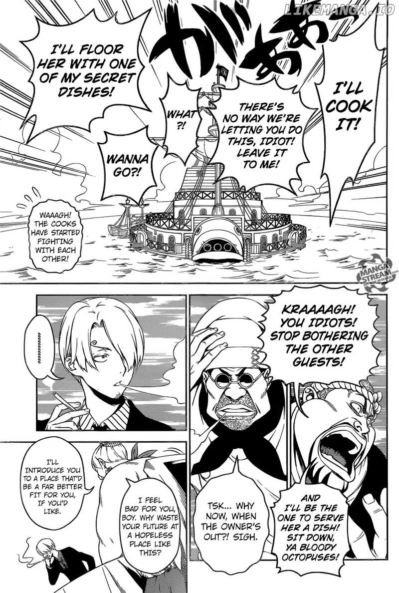 Shokugeki no Sanji chapter 1 - page 12