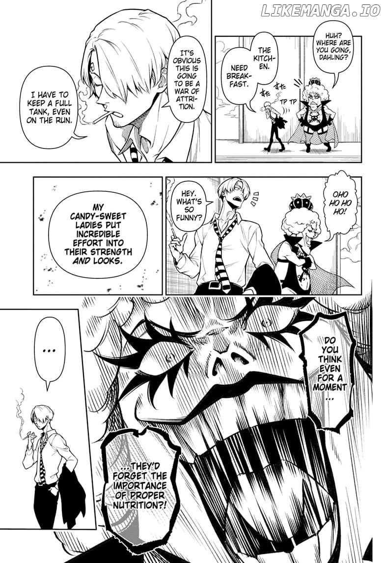 Shokugeki no Sanji chapter 4 - page 7