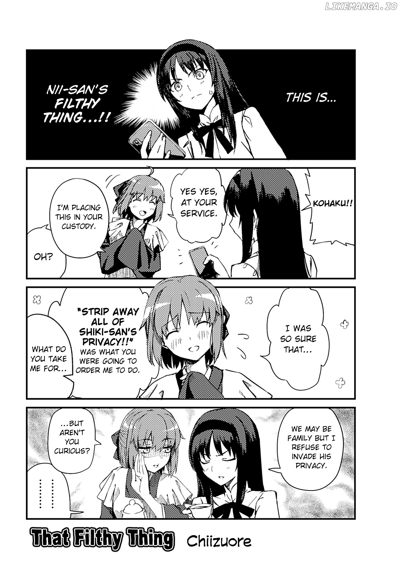 Tsukihime－A piece of blue glass moon－Anthology Comic STAR chapter 5 - page 1