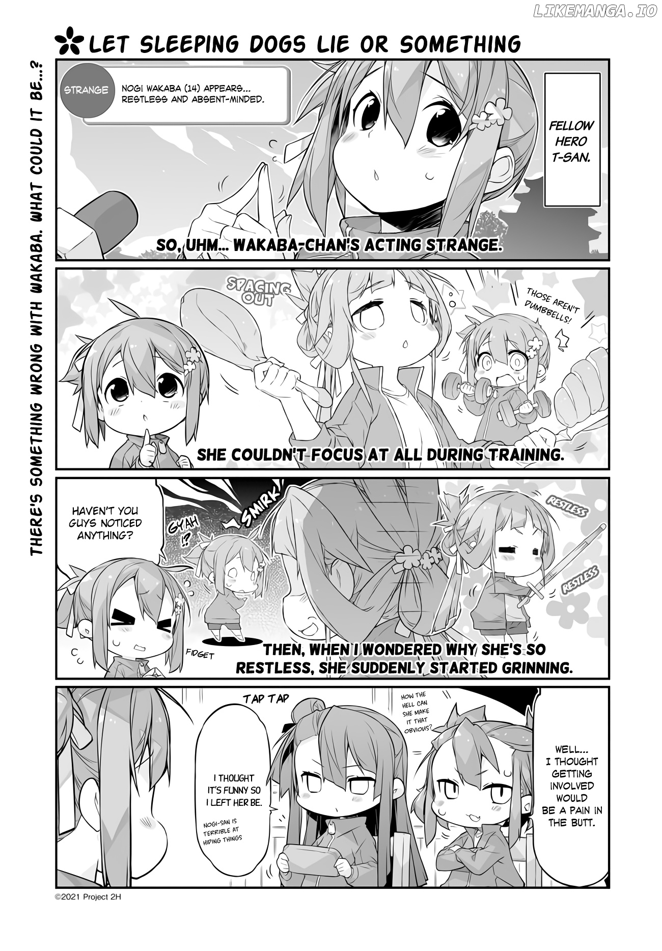 Shinmai Yuusha No Oshinagaki ～Nogi Wakaba Wa Yuusha De Aru Spin Out 4-Koma～ chapter 8 - page 1