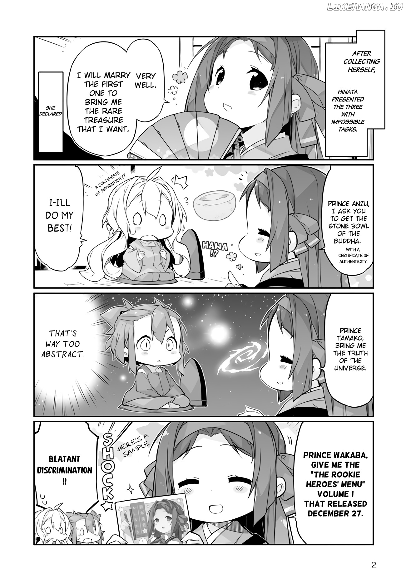 Shinmai Yuusha No Oshinagaki ～Nogi Wakaba Wa Yuusha De Aru Spin Out 4-Koma～ chapter 5.8 - page 2