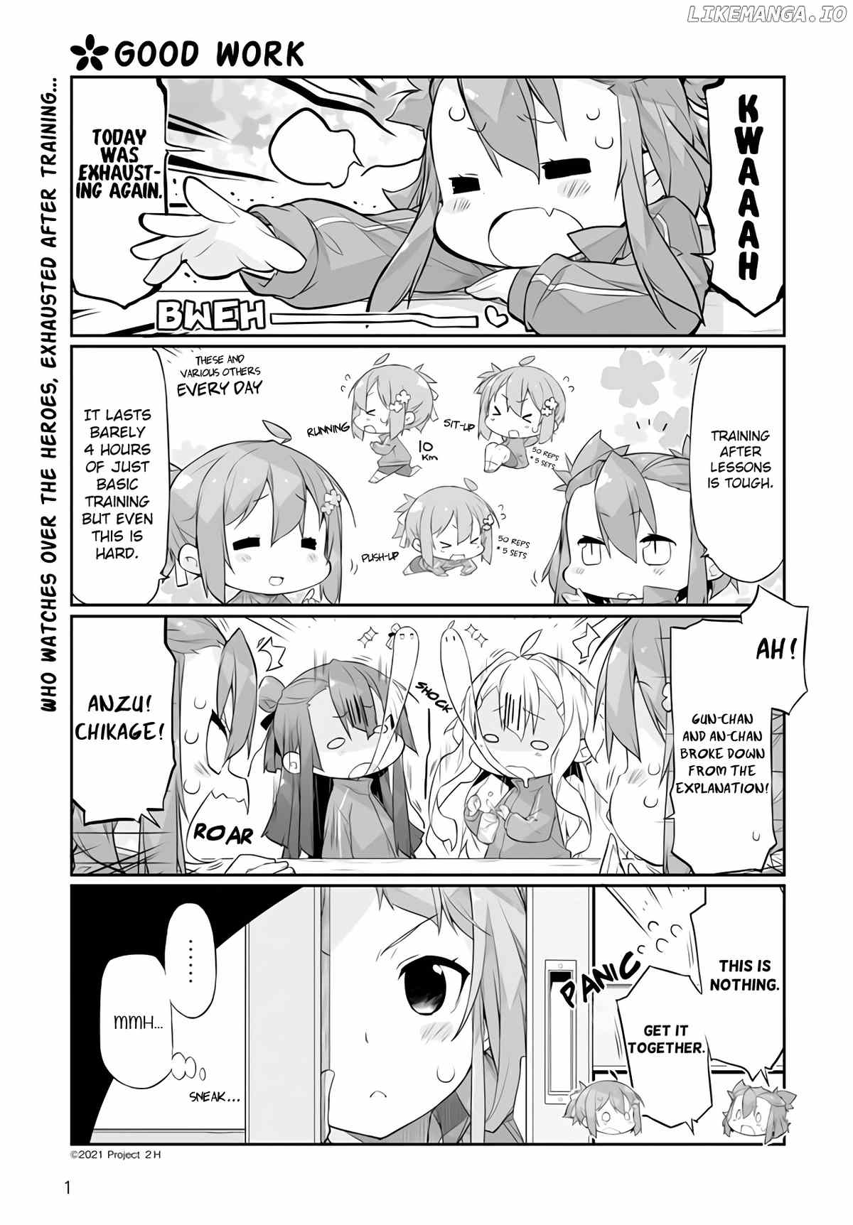 Shinmai Yuusha No Oshinagaki ～Nogi Wakaba Wa Yuusha De Aru Spin Out 4-Koma～ chapter 2 - page 1