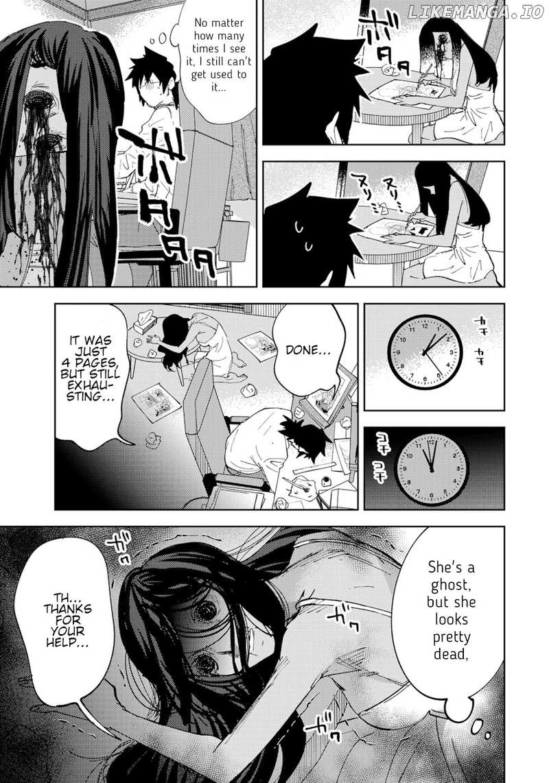 The Unpopular Mangaka And The Helpful Onryo-San chapter 36 - page 3