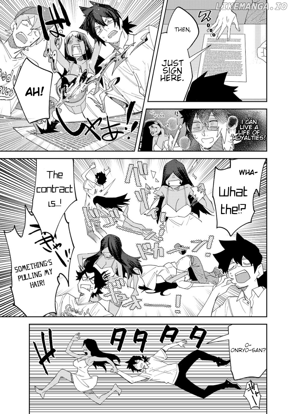 The Unpopular Mangaka And The Helpful Onryo-San chapter 28 - page 3