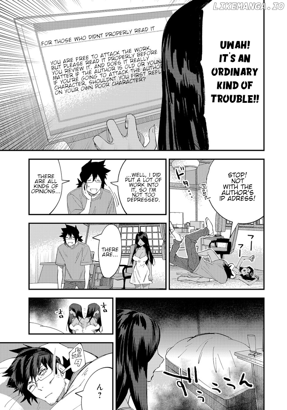 The Unpopular Mangaka And The Helpful Onryo-San chapter 30 - page 3