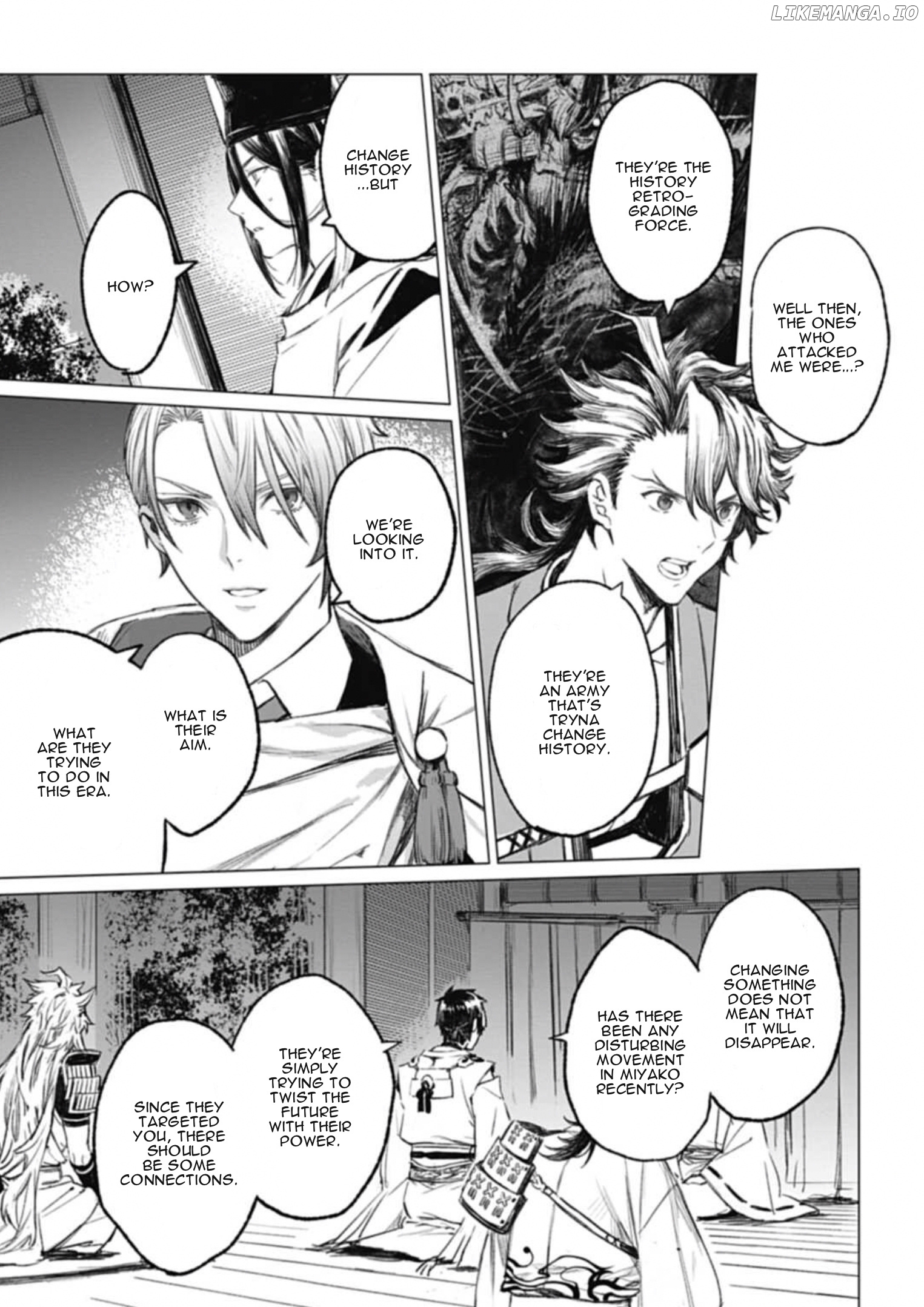 Touken Ranbu Side Story: Tale of Ayakashi chapter 1 - page 30
