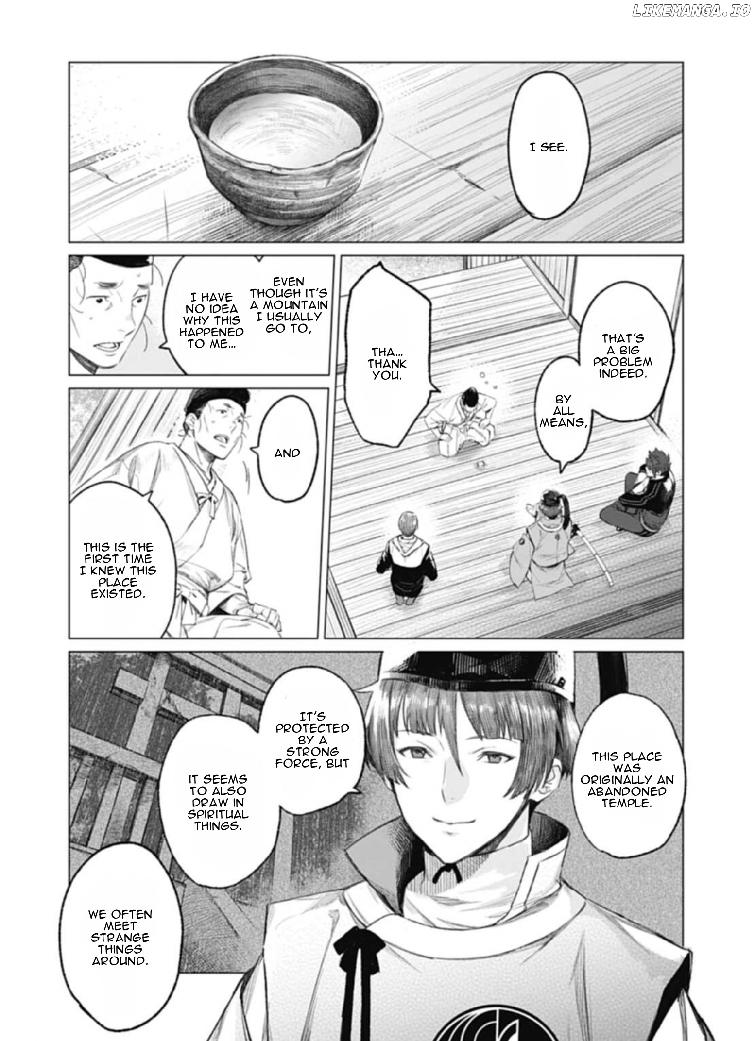 Touken Ranbu Side Story: Tale of Ayakashi chapter 3 - page 9