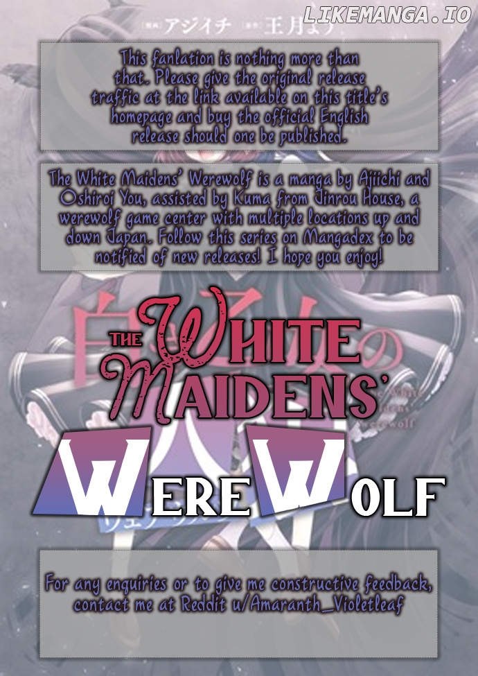 The White Maidens' Werewolf chapter 3 - page 27