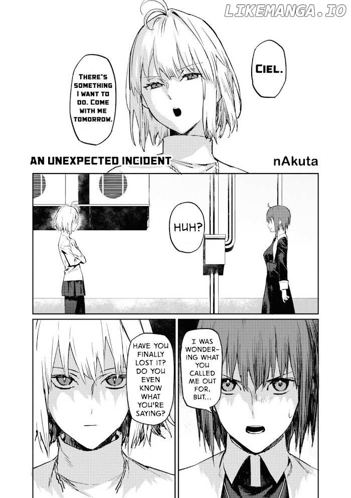 Tsukihime -A piece of blue glass moon- Comic Anthology chapter 2 - page 1