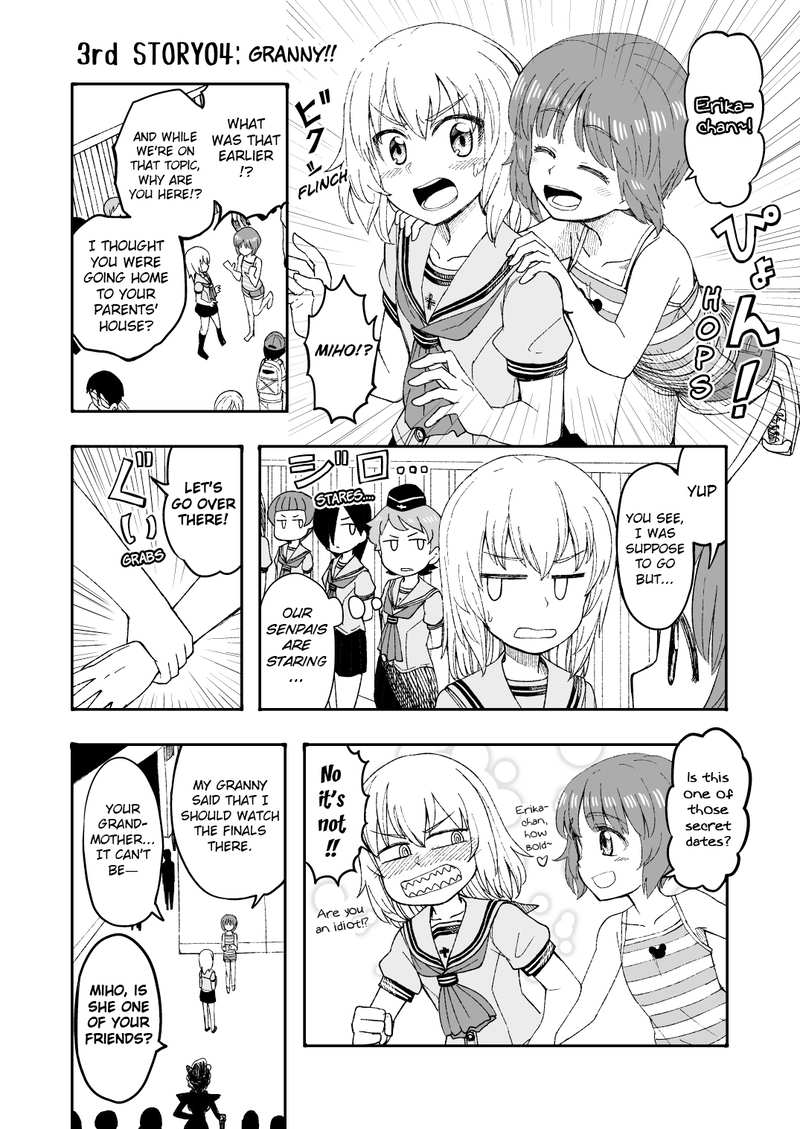 Girls Und Panzer - Middleschool Miho And Erika (Doujinshi) chapter 4 - page 1