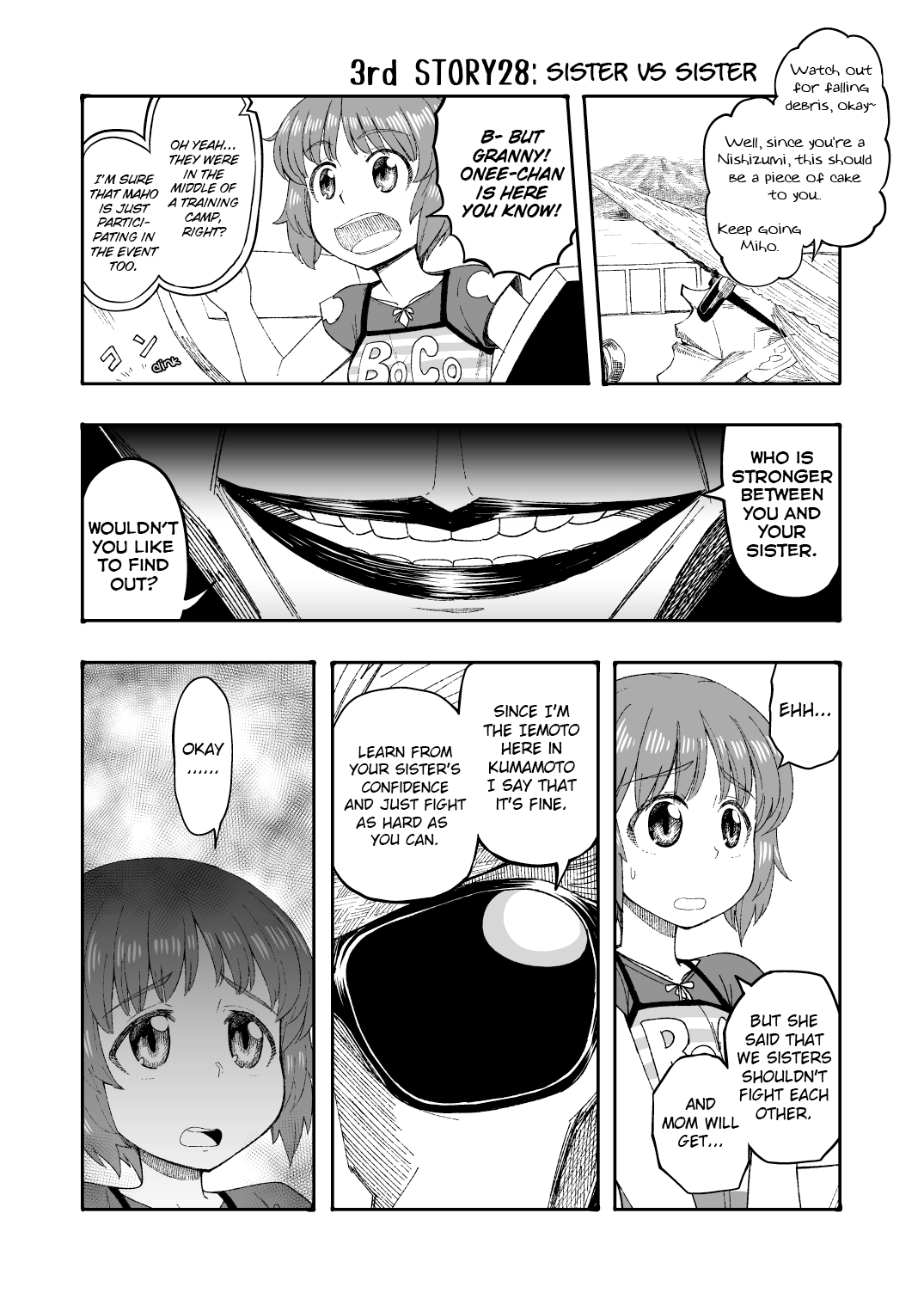 Girls Und Panzer - Middleschool Miho And Erika (Doujinshi) chapter 28 - page 1