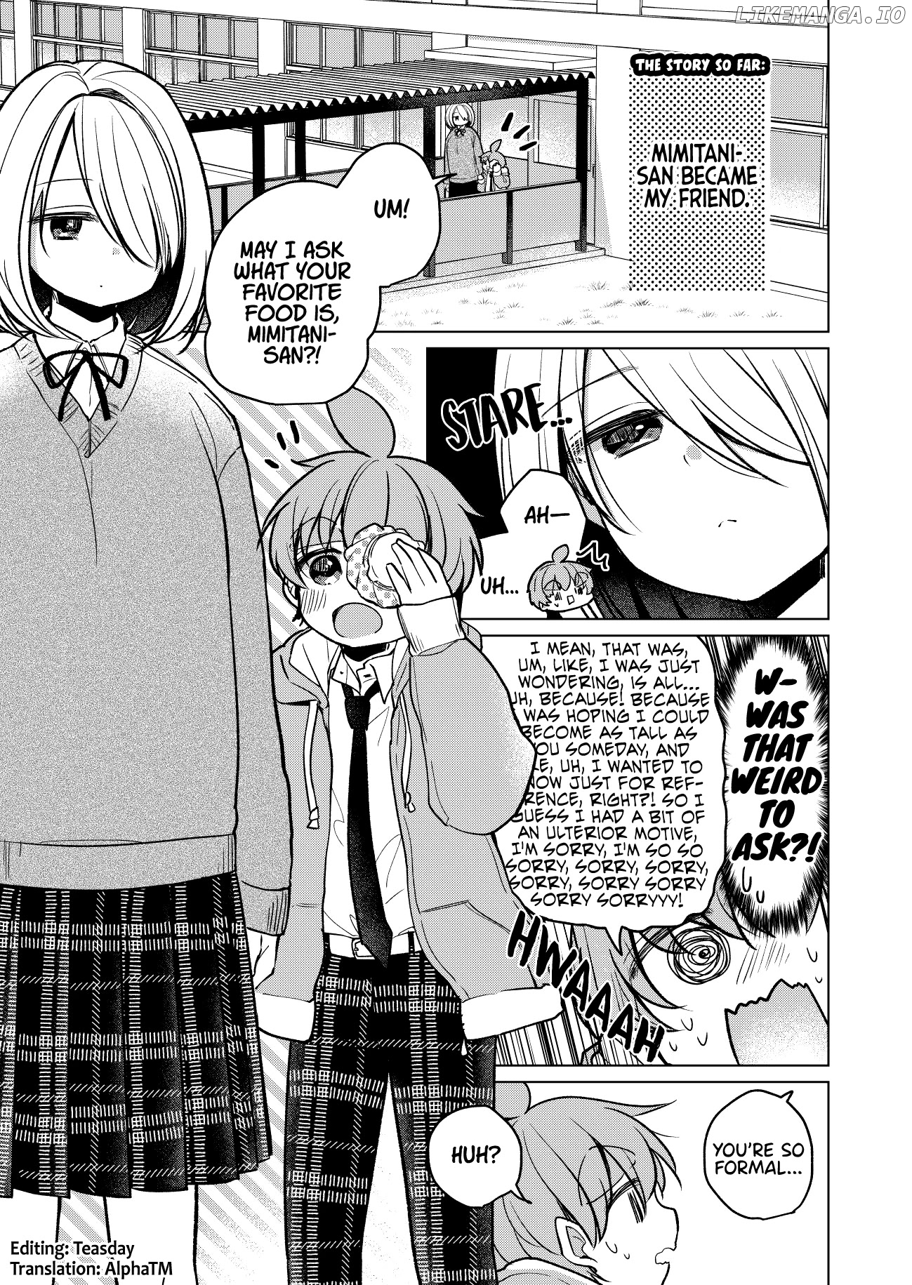 Mimitani-San, The Tallest In The Class chapter 6 - page 1