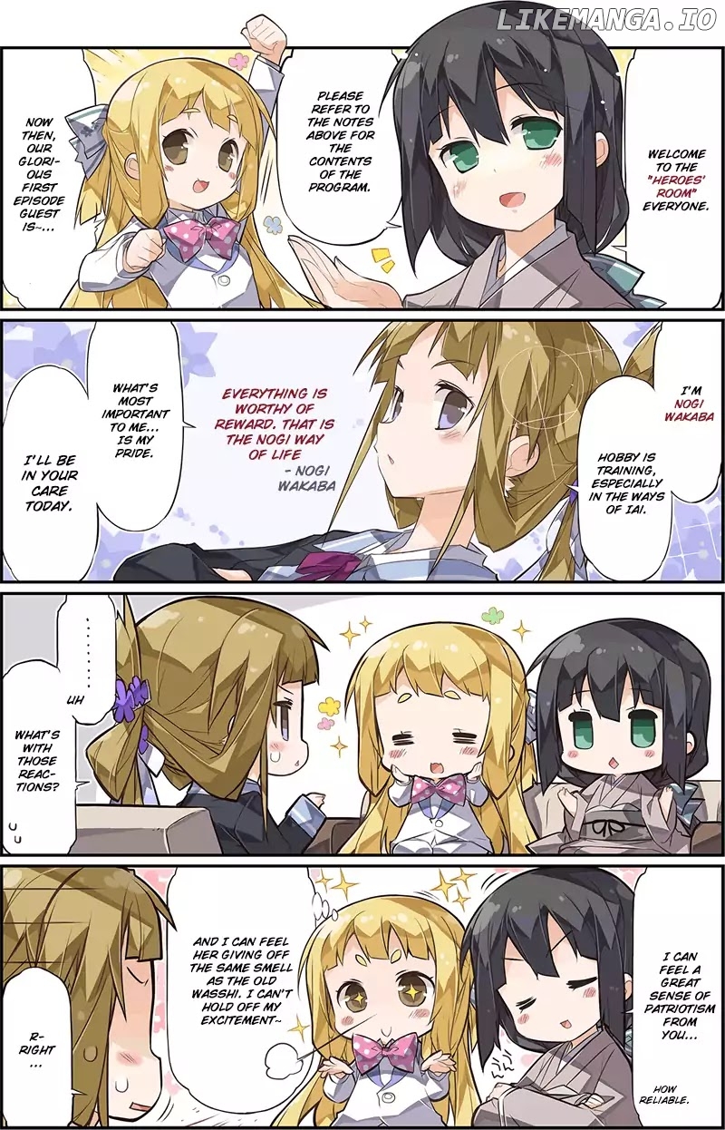 Nogi Wakaba Wa Yuusha De Aru 4-Koma chapter 1 - page 1