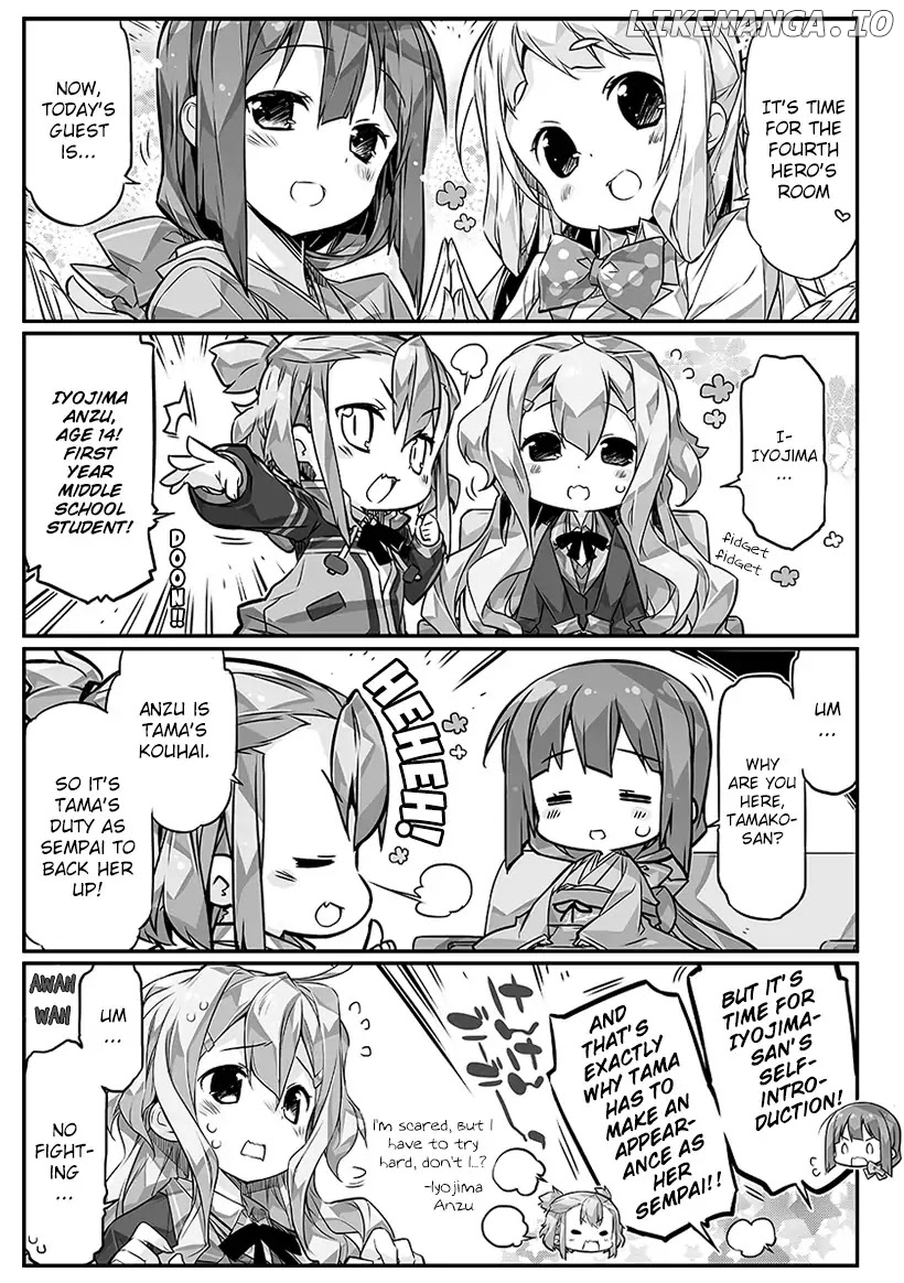 Nogi Wakaba Wa Yuusha De Aru 4-Koma chapter 4 - page 1