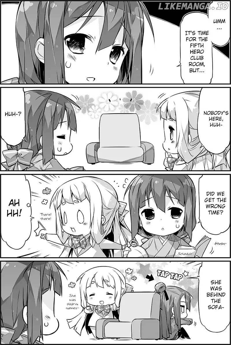 Nogi Wakaba Wa Yuusha De Aru 4-Koma chapter 5 - page 1