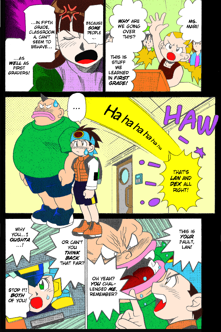 Mega Man Battle Network chapter 1 - page 12