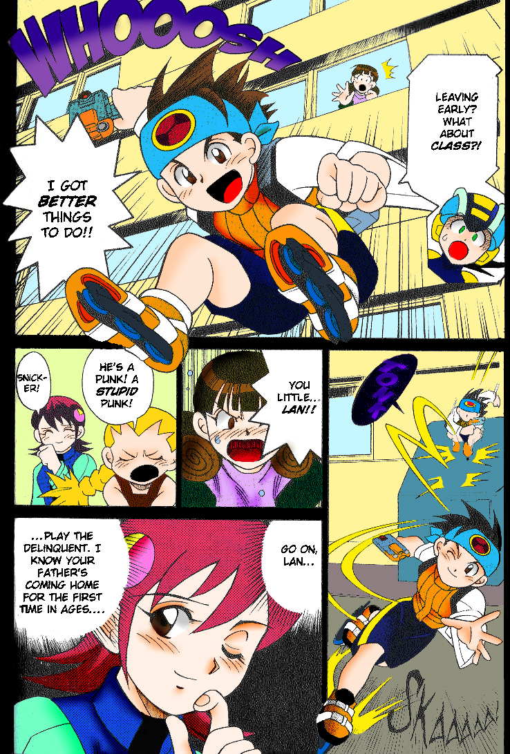 Mega Man Battle Network chapter 1 - page 14