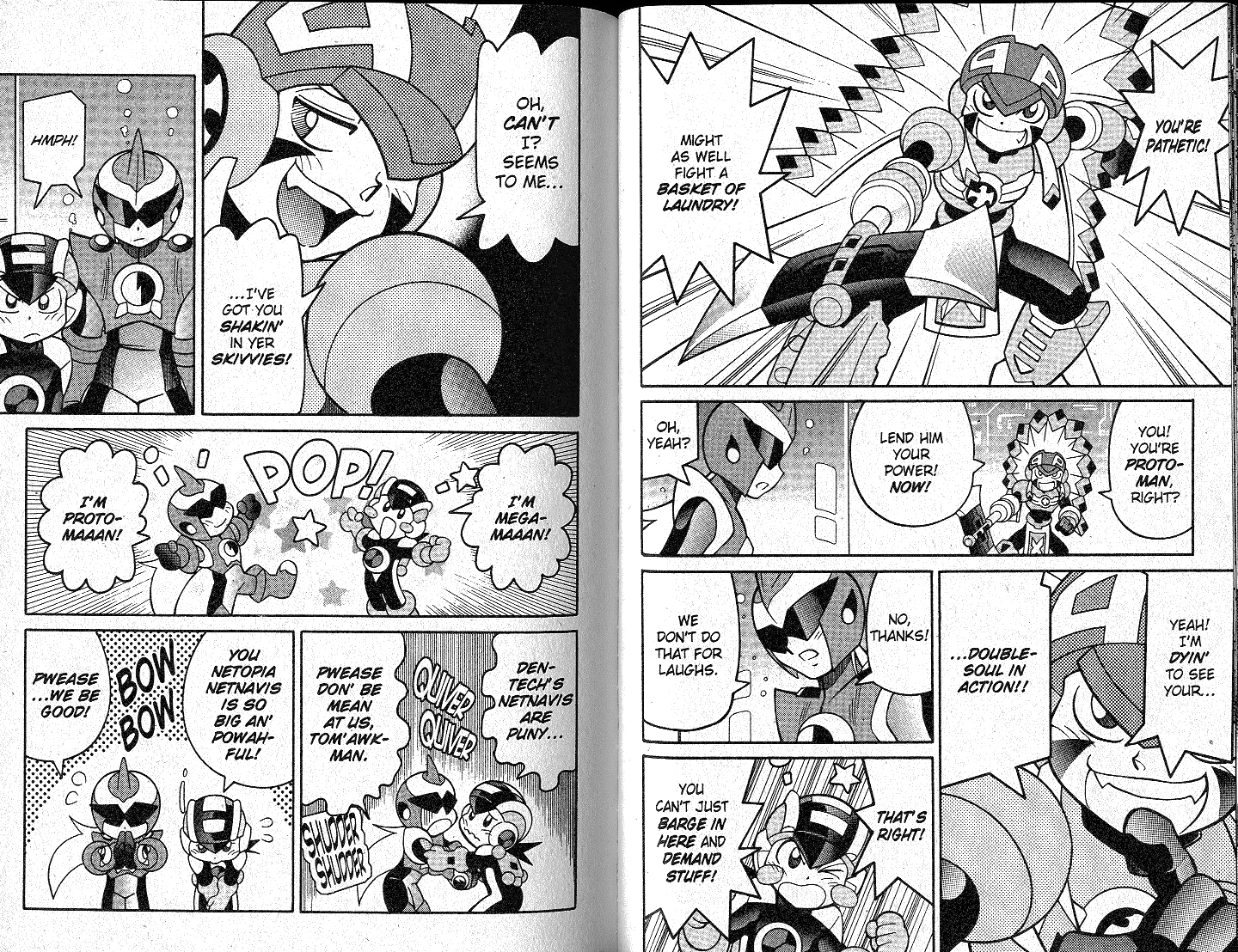 Mega Man Battle Network chapter 48 - page 3