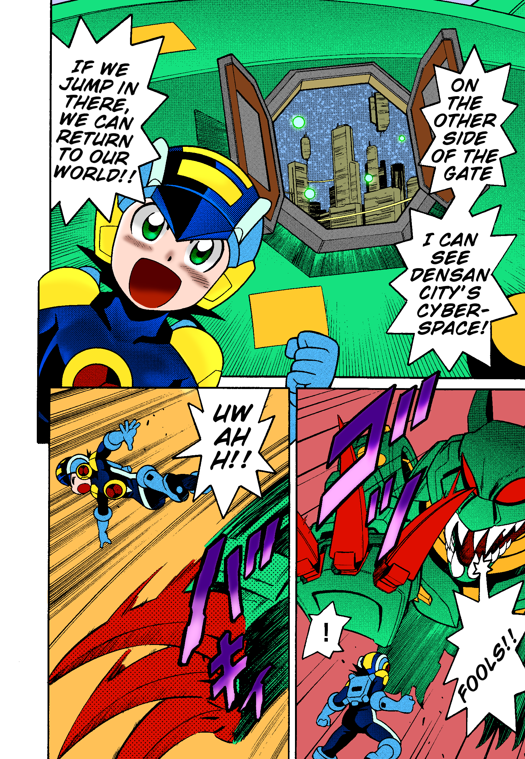 Mega Man Battle Network chapter 70.2 - page 10