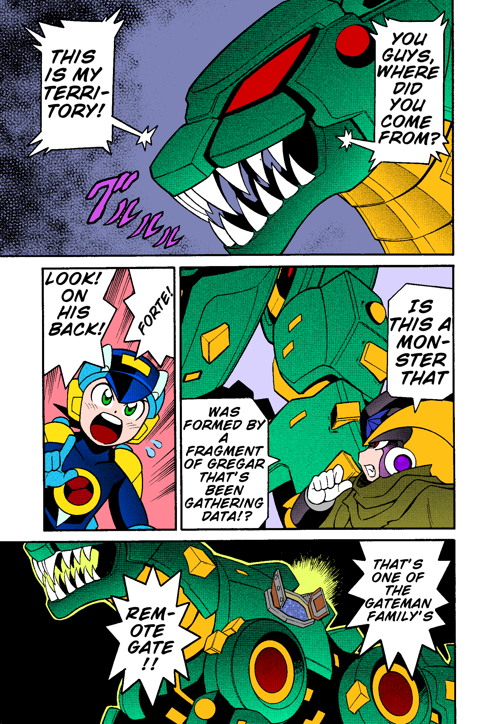 Mega Man Battle Network chapter 70.2 - page 9