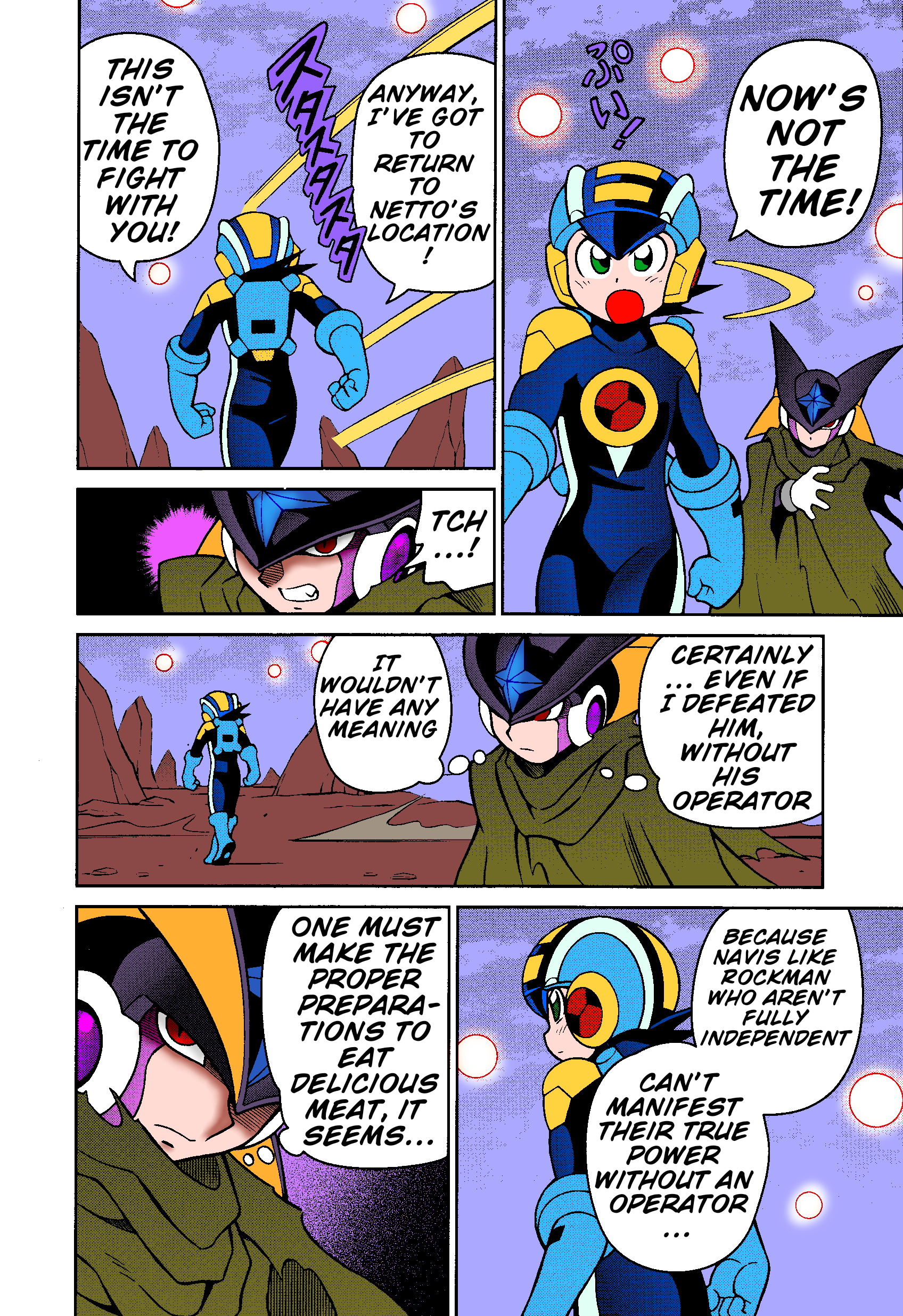 Mega Man Battle Network chapter 70.1 - page 6