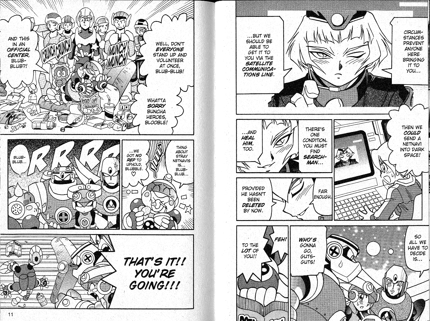 Mega Man Battle Network chapter 44 - page 4