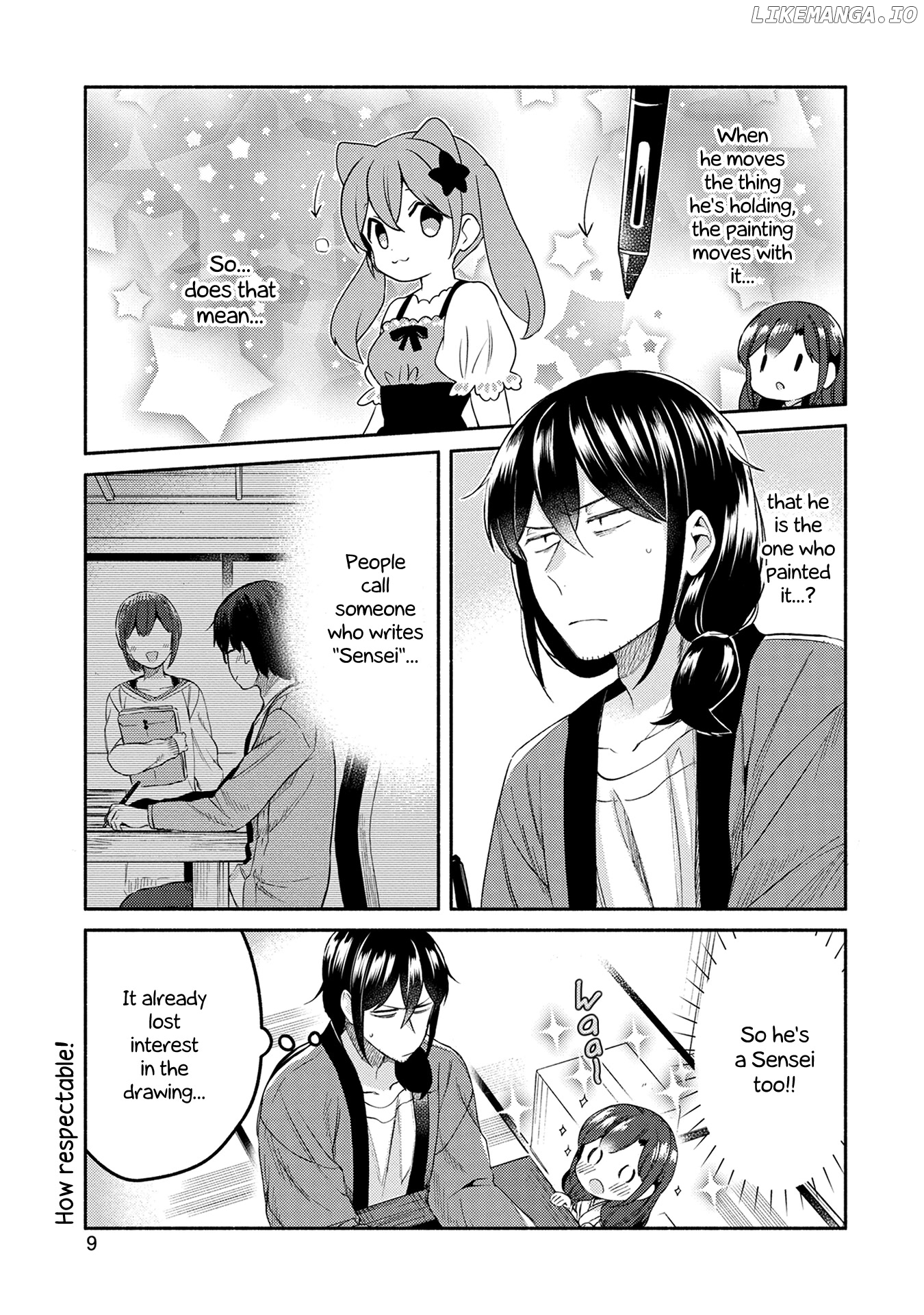 Mangaka-sensei to Zashiki Warashi chapter 23 - page 10