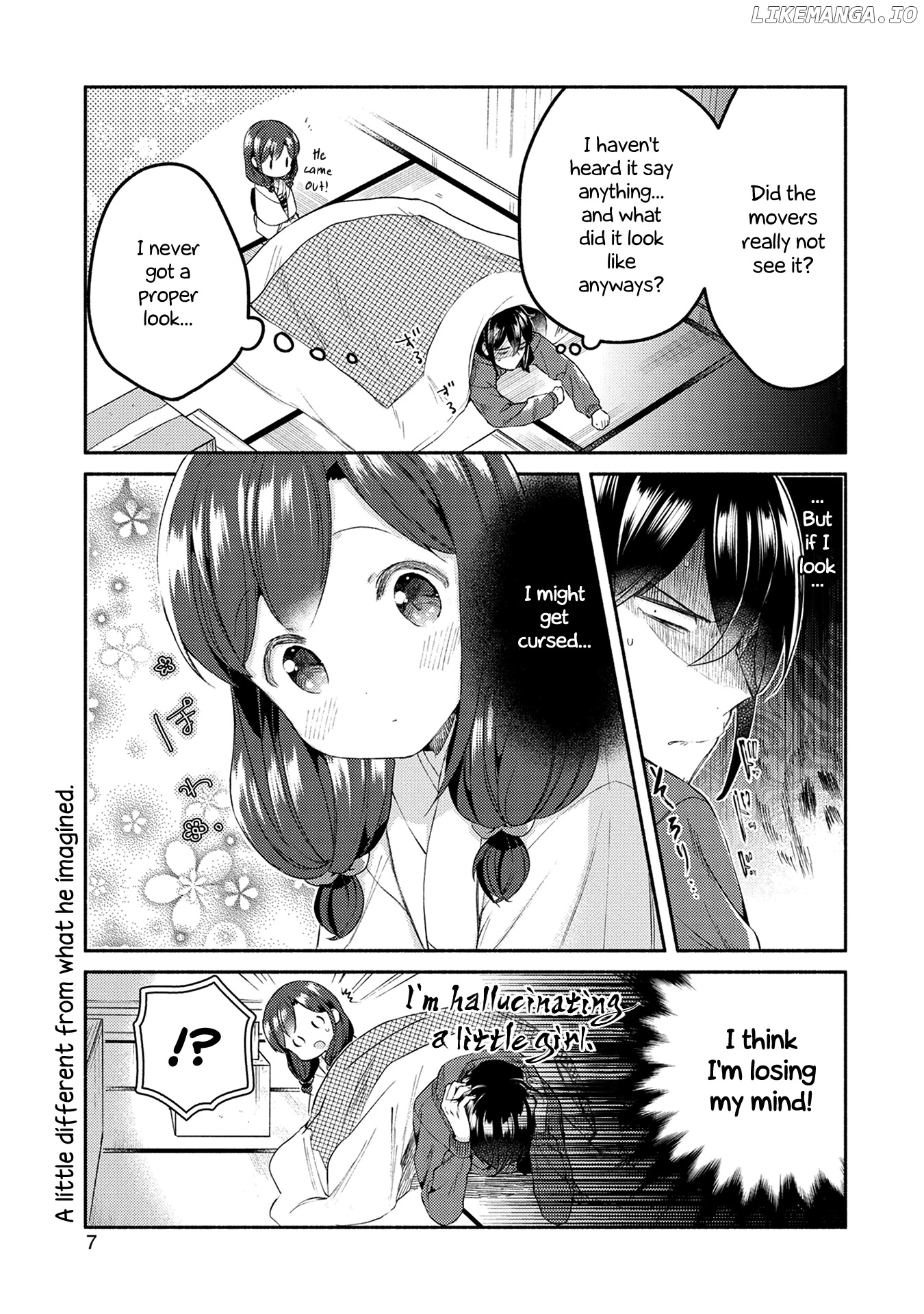 Mangaka-sensei to Zashiki Warashi chapter 23 - page 8