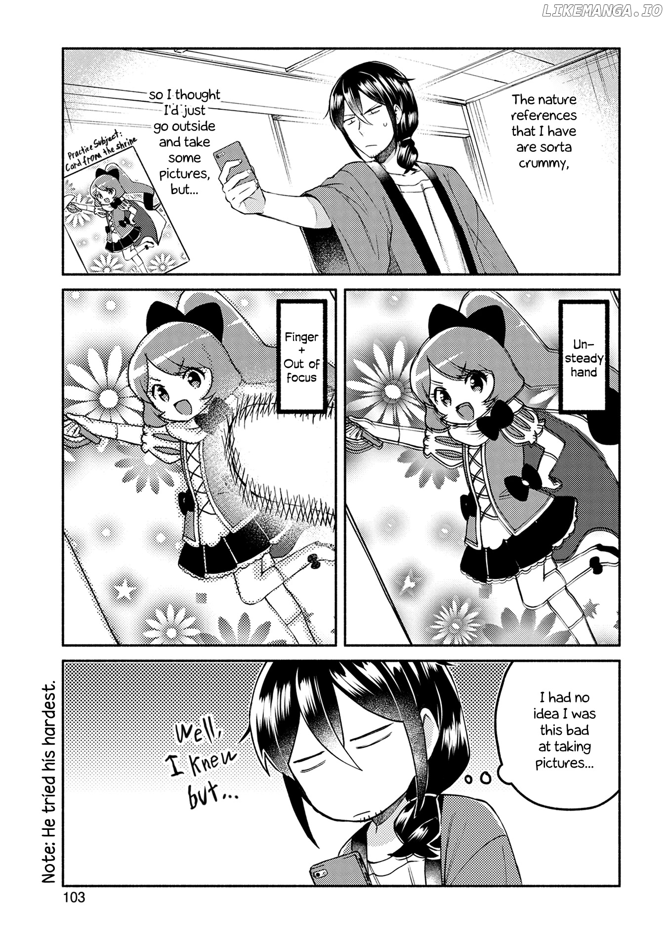 Mangaka-sensei to Zashiki Warashi chapter 14 - page 3