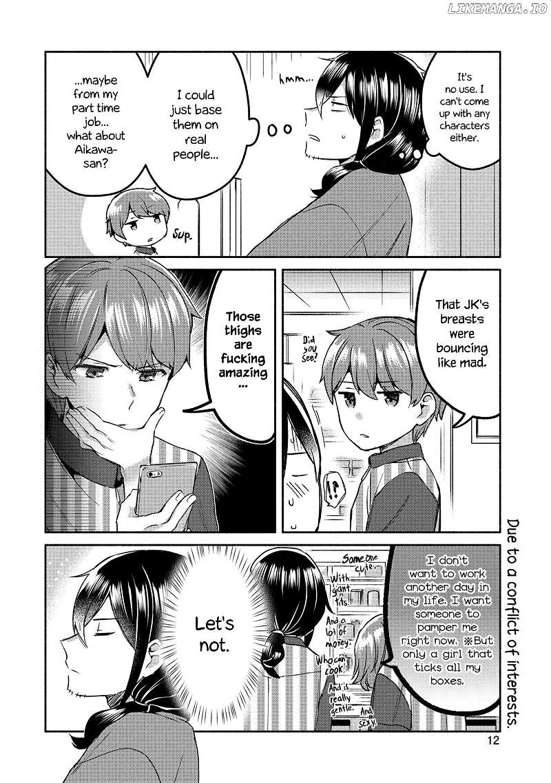 Mangaka-sensei to Zashiki Warashi chapter 9 - page 13