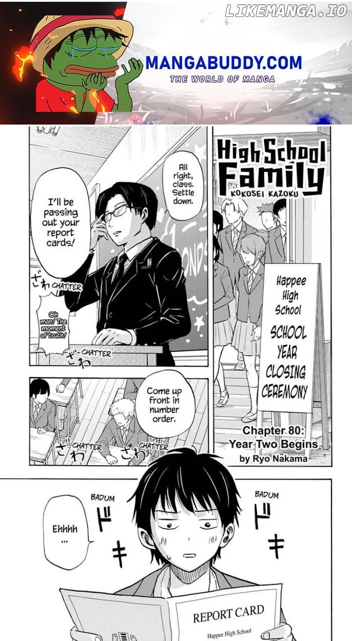 High School Family: Kokosei Kazoku chapter 80 - page 1