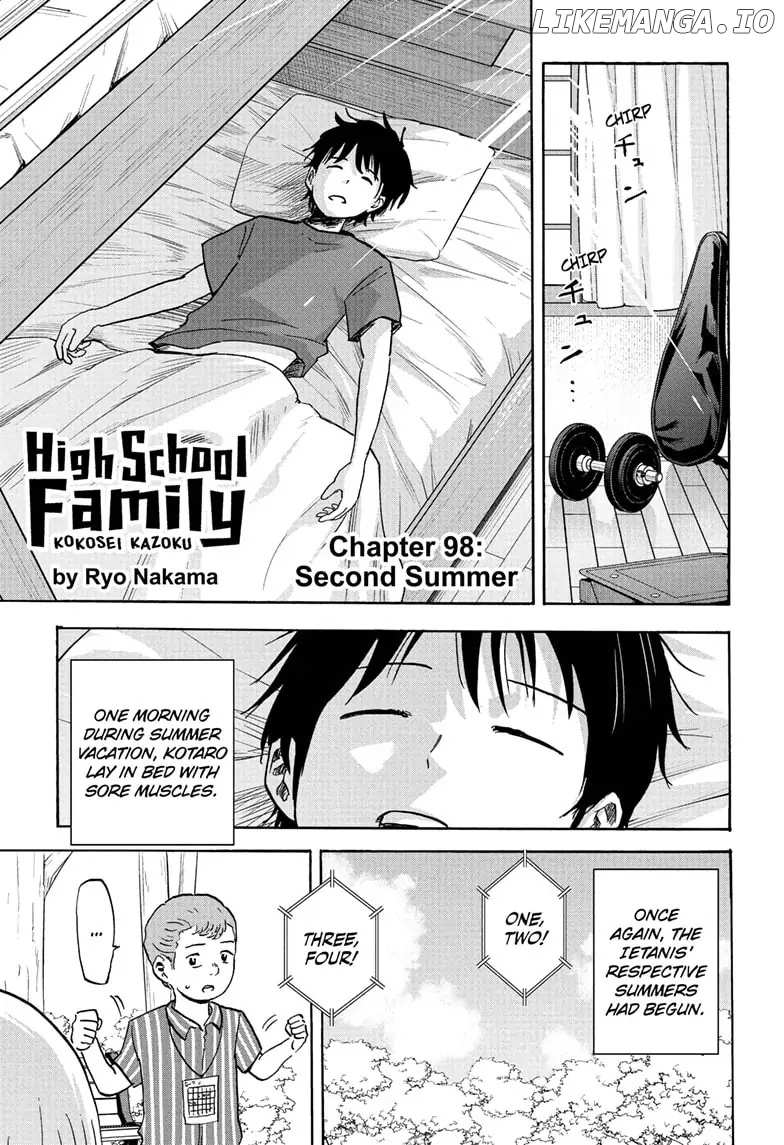 High School Family: Kokosei Kazoku chapter 98 - page 1