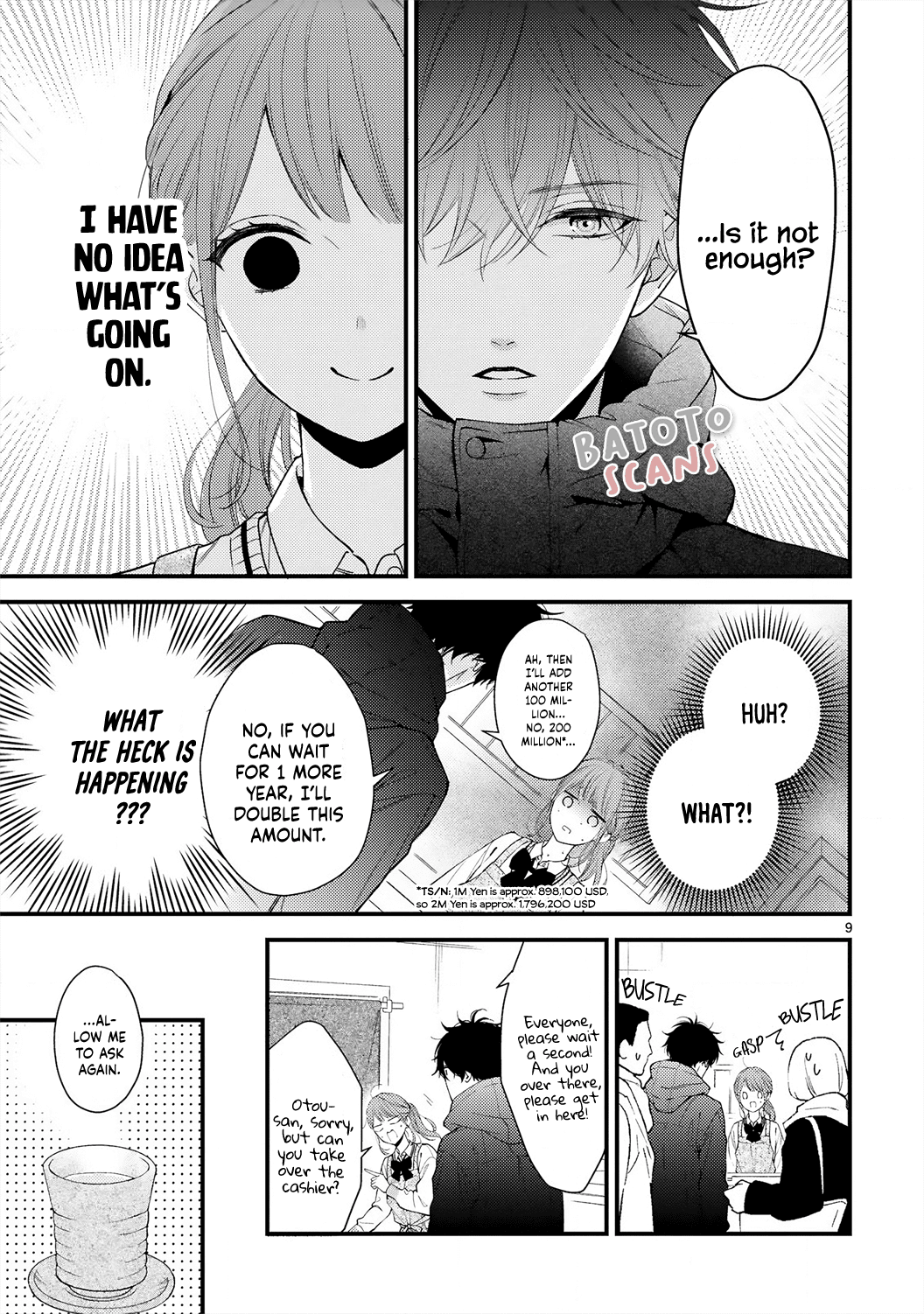 Kurosaki-San's Single-Minded Love Is Unstoppable chapter 1 - page 11