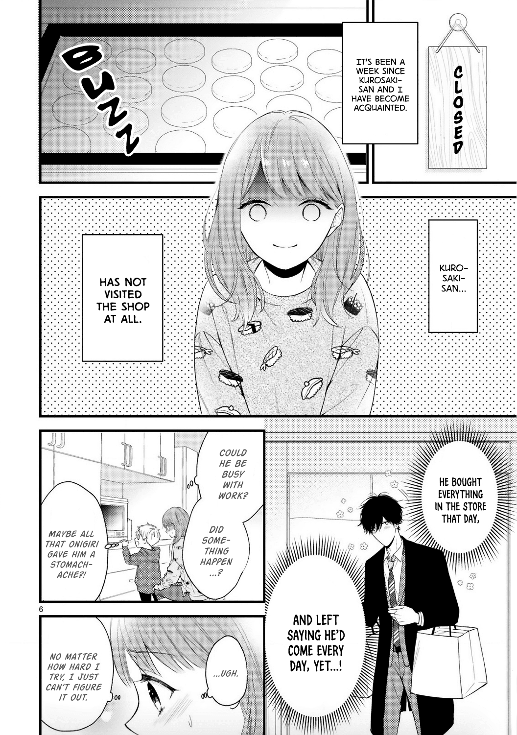 Kurosaki-San's Single-Minded Love Is Unstoppable chapter 2 - page 6