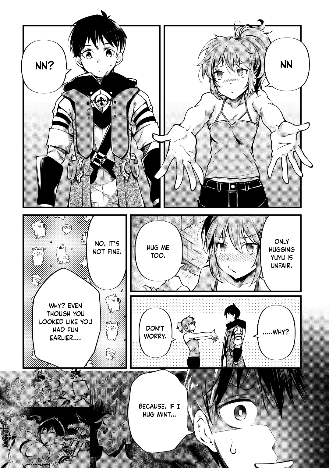 Ochikobore “1” Mahou Tsukai Wa, Kyou Mo Muishiki Ni Cheat Wo Tsukau chapter 10 - page 17